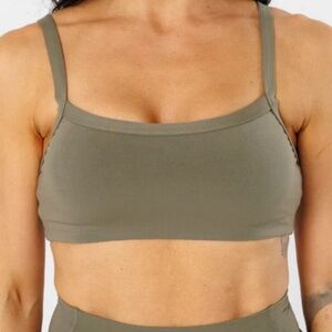PARAGON Olive Women’s Seamless padded Bralette sports bra